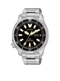 Citizen Promaster 200M Diver Fugu Asian Limited Edition Black Dial Silver Steel Strap Watch For Men - NY0090-86E Buy Now By Citizen