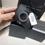 Marc Jacobs Marci Black Dial Black Steel Dial Strap Watch for Women - MBM3193 Buy Now By Marc Jacobs
