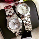 Marc Jacobs Amy White Dial Silver Steel Strap Watch for Women - MBM3217 Buy Now By Marc Jacobs