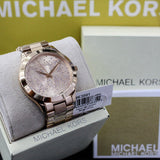 Michael Kors Slim Runway Rose Gold Dial Rose Gold Steel Strap Watch for Women - MK3591 Buy Now By Michael Kors