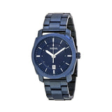Fossil Machine Blue Dial Blue Steel Strap Watch for Men - FS5231 Buy Now By Fossil