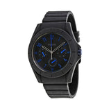 Fossil Popstastic Sport Black Dial Black Rubber Strap Watch for Men - FS5222 Buy Now By Fossil
