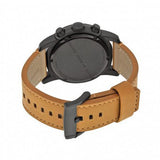 Marc Jacobs Larry Chronograph Black Dial Brown Leather Strap Watch for Men - MBM5053 Buy Now By Marc Jacobs