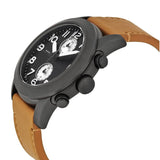 Marc Jacobs Larry Chronograph Black Dial Brown Leather Strap Watch for Men - MBM5053 Buy Now By Marc Jacobs