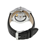 Movado 1881 Automatic Black Dial Black Leather Strap Watch for Men - 606873 Buy Now By Movado