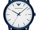 Emporio Armani Luigi Quartz White Dial Blue Mesh Bracelet Watch For Men - AR11025 Buy Now By Emporio Armani