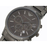 Emporio Armani Classic Chronograph Grey Dial Grey Steel Strap Watch For Men - AR2454 Buy Now By Emporio Armani