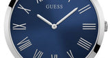 Guess Richmond Blue Dial Two Tone Mesh Bracelet Watch for Men - W1179G1 Buy Now By Guess