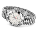Breitling Chronomat GMT 40 White Dial Silver Steel Strap Watch for Men - A32398101A1A1 Buy Now By Breitling