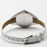 Calvin Klein Rebel White Black Dial White Leather Strap Watch for Women - K8P231L1 Buy Now By Calvin Klein