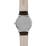 Guess Delancy Quartz White Dial Brown Leather Strap Watch For Men - W0870G1 Buy Now By Guess