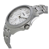 Fossil Cecile Multifunction Silver Dial Silver Steel Strap Watch for Women - AM4509 Buy Now By Fossil