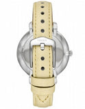 Fossil Jacqueline Three-Hand White Dial Yellow Leather Strap Watch for Women - ES4812 Buy Now By Fossil