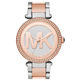 Michael Kors Parker Gold Dial Two Tone Steel Strap Watch for Women - MK6314 Buy Now By Michael Kors