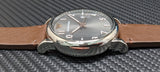 Emporio Armani Luigi Quartz Gray Dial Brown Leather Strap Watch For Men - AR11070 Buy Now By Emporio Armani