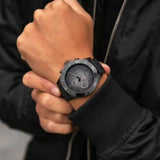 Tommy Hilfiger Larson Chronograph Black Dial Black Rubber Strap Watch For Men - 1791921 Buy Now By Tommy Hilfiger