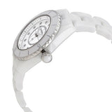 Chanel J12 Quartz Diamonds White Dial White Steel Strap Watch for Women - J12 H5703 Buy Now By Chanel