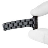 Chanel J12 Diamonds Black Dial Black Steel Strap Watch for Women - J12 H2569