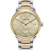 Burberry The Classic Gold Dial Two Tone Steel Strap Watch for Men - BU10011 Buy Now By Burberry