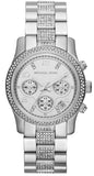 Michael Kors Runway White Dial Silver Steel Strap Watch for Women - MK5825 Buy Now By Michael Kors