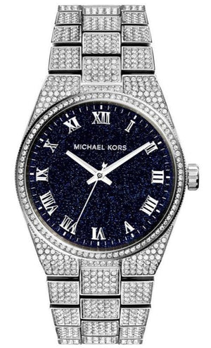 Michael Kors Channing Diamonds Black Dial Silver Steel Strap Watch for Women - MK6089 Buy Now By Michael Kors