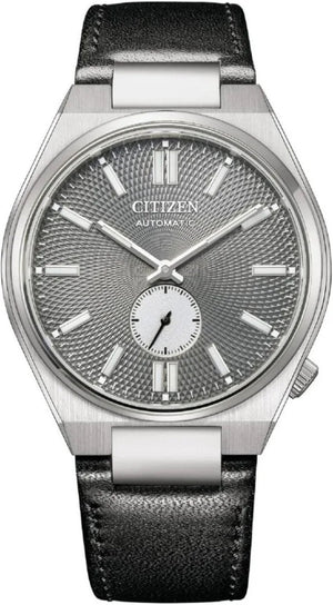 Citizen Tsuyosa Automatic Grey Dial Black Leather Strap Watch for Men - NK5010-01H Buy Now By Citizen