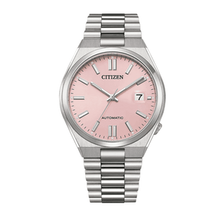 Citizen x Pantone Automatic Dreamy Pink Dial Silver Steel Strap Watch For Men - NJ0158-89X Buy Now By Citizen