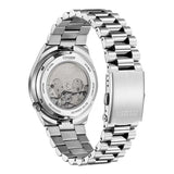 Citizen Tsuyosa Automatic Salmon Orange Dial Silver Steel Strap Watch For Men - NJ0159-86Z Buy Now By Citizen