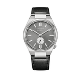 Citizen Tsuyosa Automatic Grey Dial Black Leather Strap Watch for Men - NK5010-01H Buy Now By Citizen