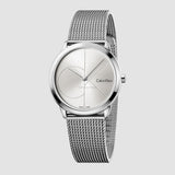 Calvin Klein Minimal Silver Dial Silver Mesh Bracelet Watch for Women - K3M2212Z Buy Now By Calvin Klein