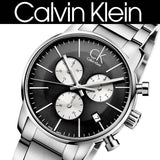Calvin Klein City Chronograph Black Dial Silver Steel Strap Watch for Men - K2G2714X Buy Now By Calvin Klein