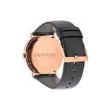 Calvin Klein Posh Black Dial Black Leather Strap Watch for Men - K8Q316C3 Buy Now By Calvin Klein