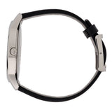 Calvin Klein City White Dial Black Leather Strap Watch for Men - K2G2G1CD Buy Now By Calvin Klein