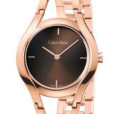 Calvin Klein Class Brown Dial Rose Gold Steel Strap Watch for Women - K6R2362K Buy Now By Calvin Klein
