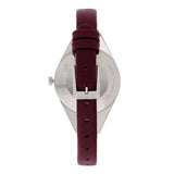 Calvin Klein Rebel Blue Maroon Dial Maroon Leather Strap Watch for Women - K8P231UN Buy Now By Calvin Klein
