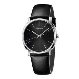 Calvin Klein Posh Black Dial Black Leather Strap Watch for Men - K8Q311C1 Buy Now By Calvin Klein