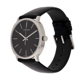 Calvin Klein Posh Black Dial Black Leather Strap Watch for Men - K8Q311C1 Buy Now By Calvin Klein