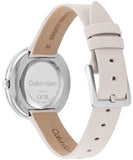 Calvin Klein Chic White Dial White Leather Strap Watch for Women - K7N23TK2 Buy Now By Calvin Klein