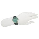 Coach Perry Green Dial Green Leather Strap Watch for Women - 14503383-C Buy Now By Coach