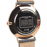 Coach Charles Black Dial Brown Leather Strap Watch for Women - 14602156 Buy Now By Coach