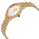 Coach Delancey Slim Silver Dial Gold Steel Strap Watch For Women - 14502782 Buy Now By Coach
