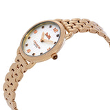 Coach Delancey White Dial Rose Gold Steel Strap Watch for Women - 14502783 Buy Now By Coach