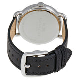 Coach Delancey White Dial Black Leather Strap Watch for Women - 14502714 Buy Now By Coach