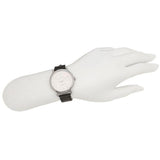Coach Delancey White Dial Black Leather Strap Watch for Women - 14502714 Buy Now By Coach