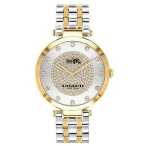Coach Park Silver Dial Two Tone Steel Strap Watch for Women - 14503645 Buy Now By Coach