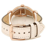 Coach Delancey White Dial White Leather Strap Watch for Women - 14502716 Buy Now By Coach