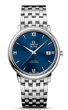 Omega De Ville Prestige Co-Axial Orbis Blue Dial Silver Steel Strap Watch for Men - 424.10.40.20.03.001 Buy Now By Omega