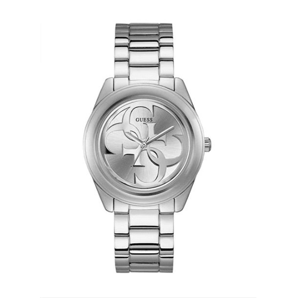 Guess G-Twist Silver Dial Silver Steel Strap Watch for Women - W1082L1 Buy Now By Guess