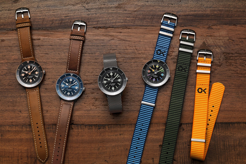 Breitling Superocean Heritage '57 Black Dial Brown Leather Strap Watch for Men - U10370121B1X1 Buy Now By Breitling