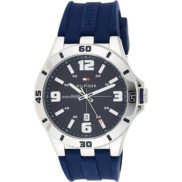 Tommy Hilfiger Drew Black Dial Black Rubber Strap Watch for Men - 1791062 Buy Now By Tommy Hilfiger
